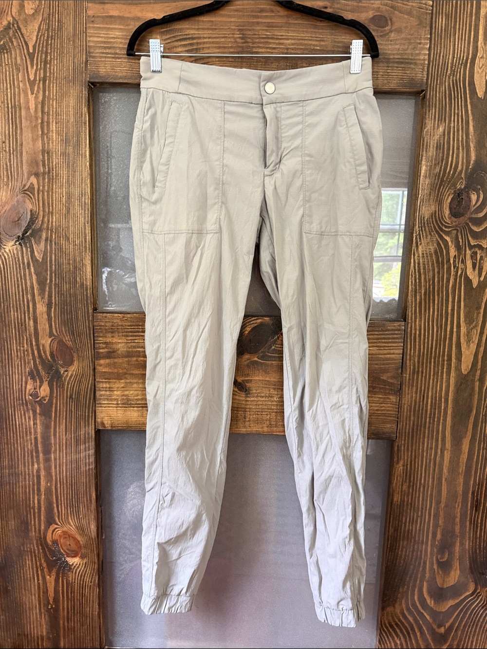 Athleta Light Beige Women's Jogger Pants